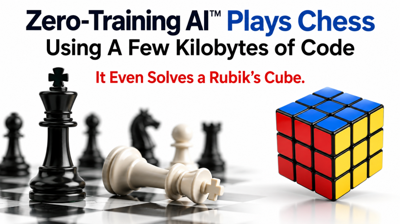 Zero-Training AI chess player
