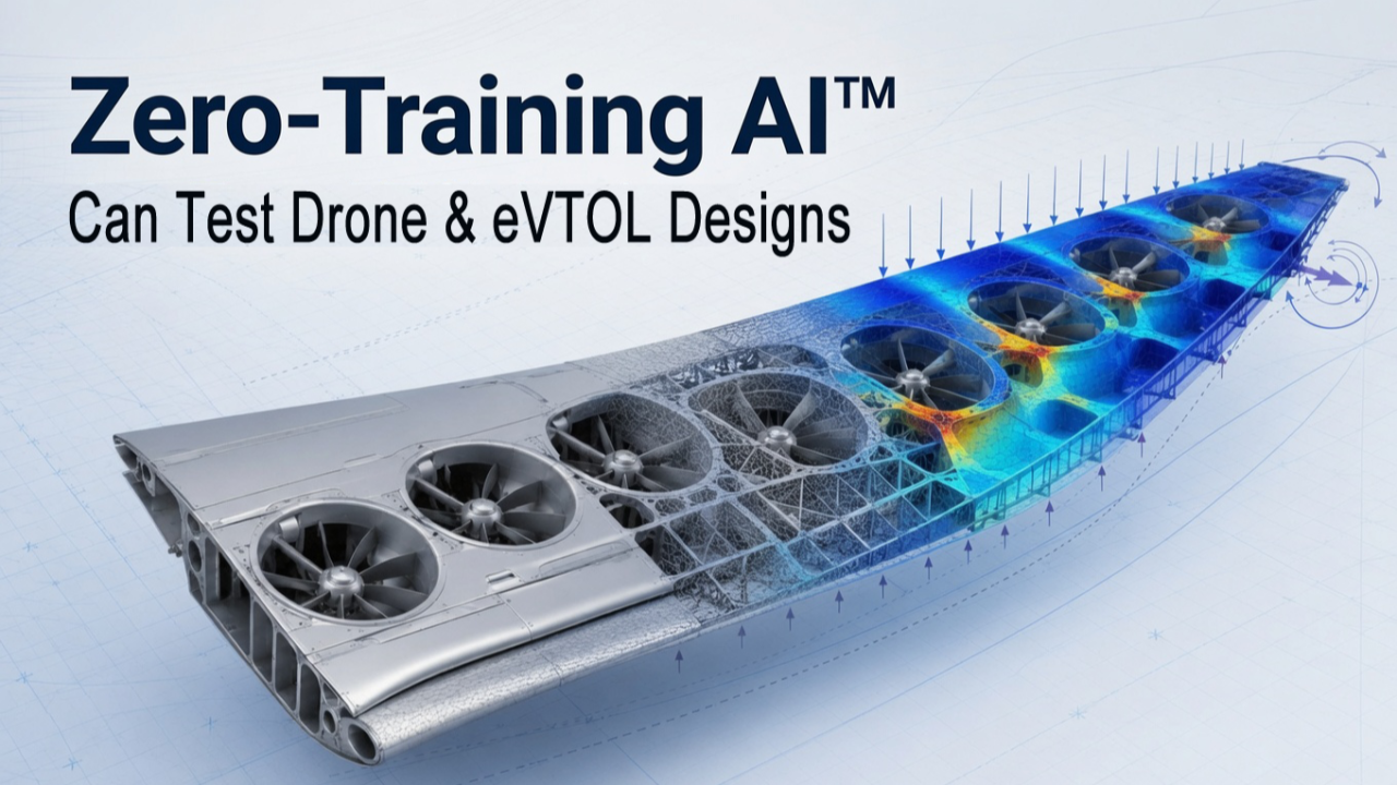 Drone and eVTOL design