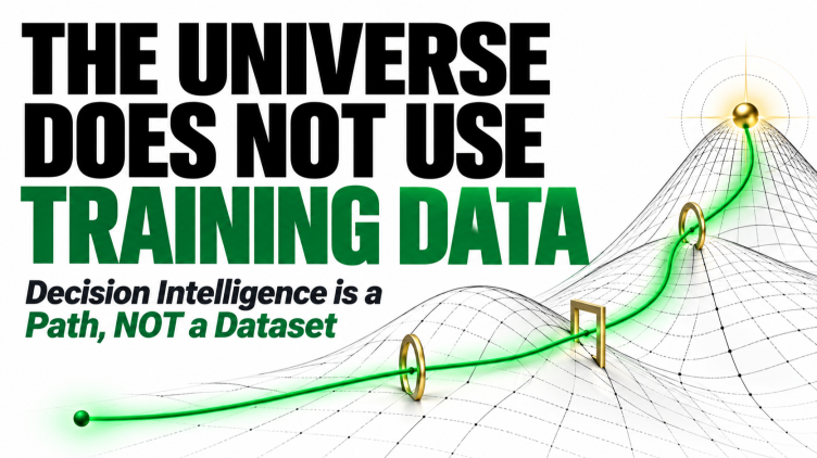 The Universe Does NOT Use Training Data